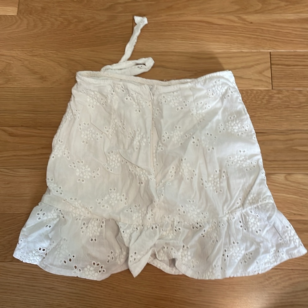 Princess Polly Wrap Mini Skirt - size 4 - Picture 2 of 4